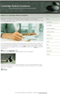 Mobile Screenshot of cambridgemedicalconsultants.co.uk